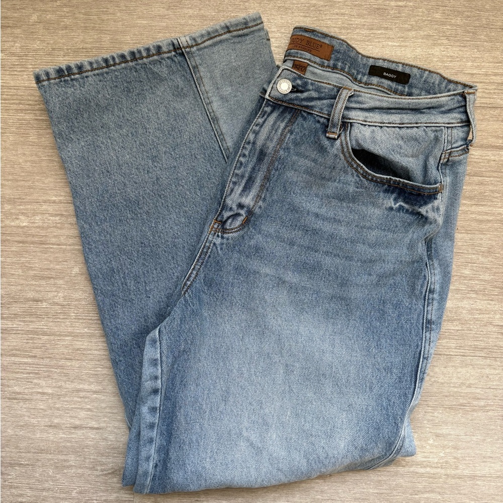 Judy Blue THE ICON High Waist Rigid Magic Twisted Side Seam Jeans Size 15
